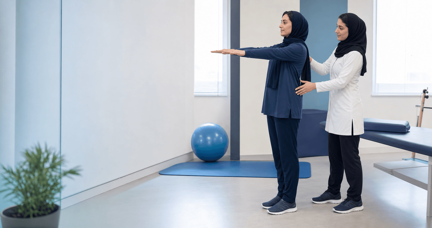 آموزش وضعیت صحیح بدن در جلسه حرکات اصلاحی