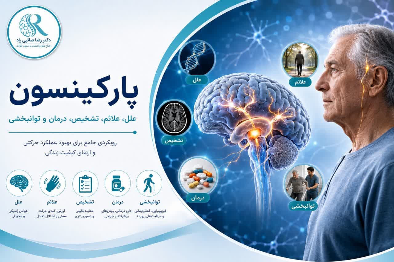 پارکینسون چیست؟ علائم، علت، تشخیص و روش‌های درمان
